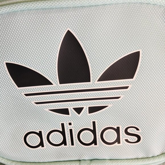 Adidas Unisex-Adult Core Light Blue Mini Backpack NWT - Picture 2 of 9